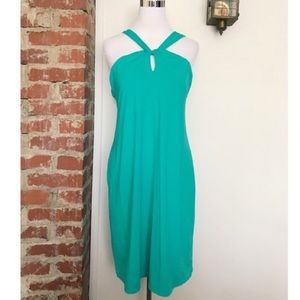 Athleta Kiki Catalina green Swim Dress